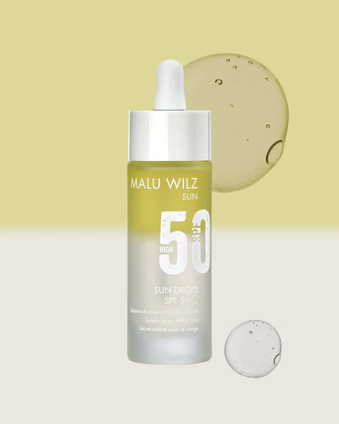 Sun drops SPF 50/ zonneserum Malu Wilz